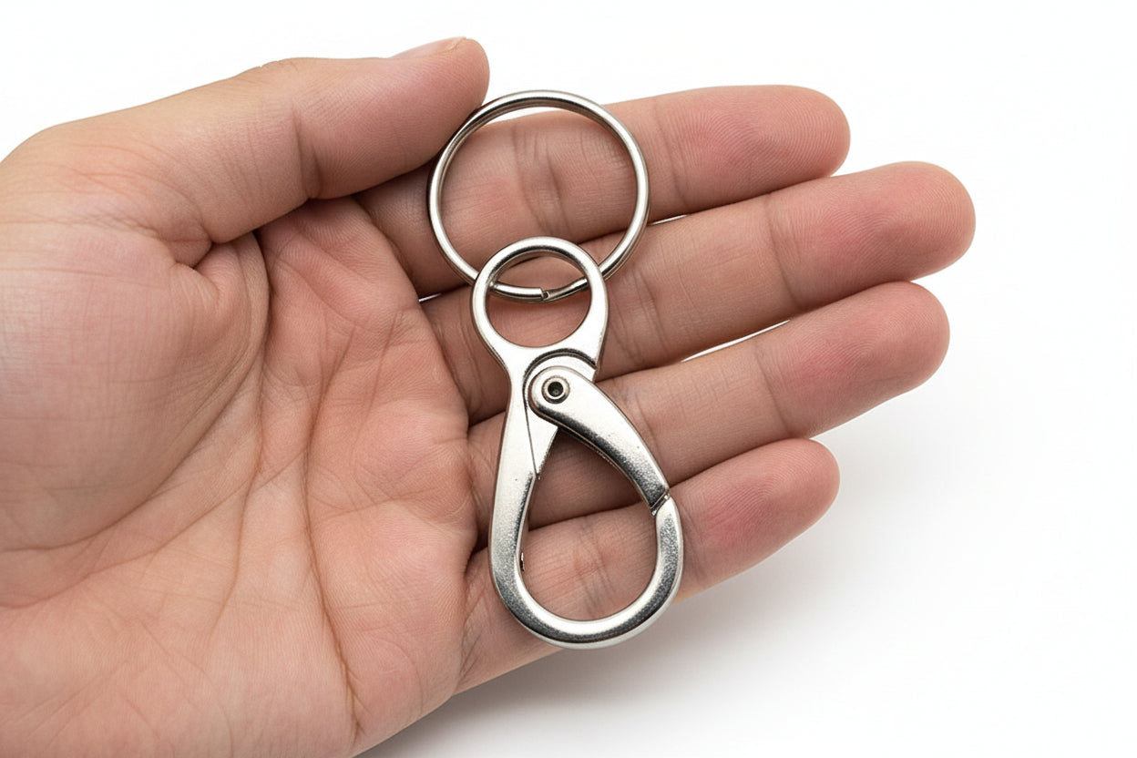 Metal Lobster Clasp Keychain 45mm – Durable Clip for DIY Projects #26