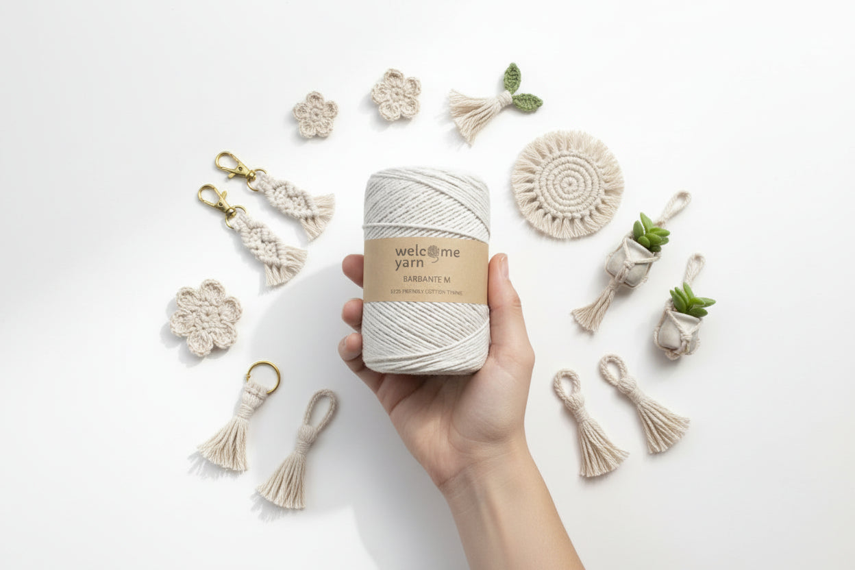 Barbante M Dark Natural