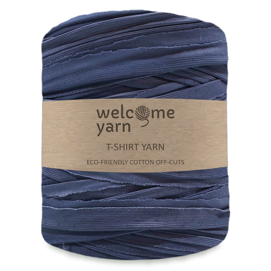 T-shirt Yarn Stretchy Pastel Blue