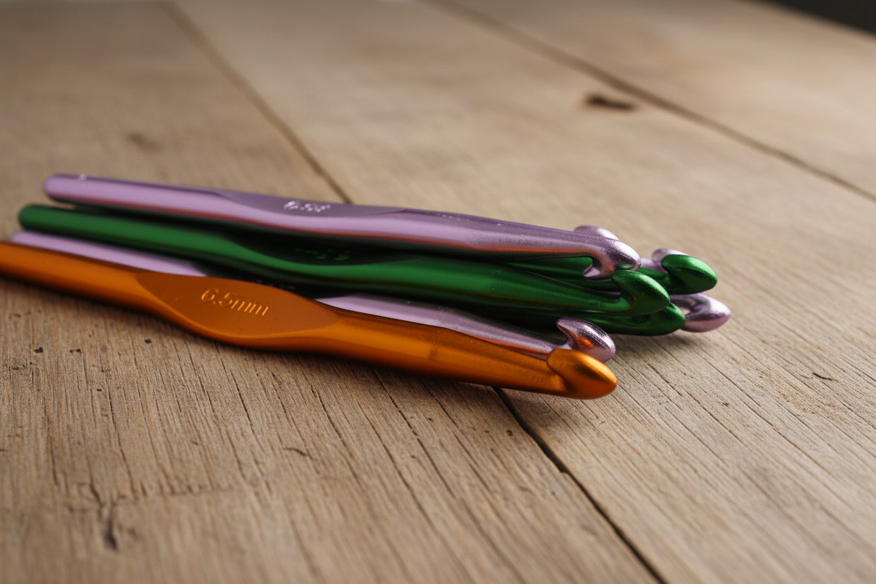 Aluminium Crochet Hooks – Lightweight, Durable and Smooth Glide