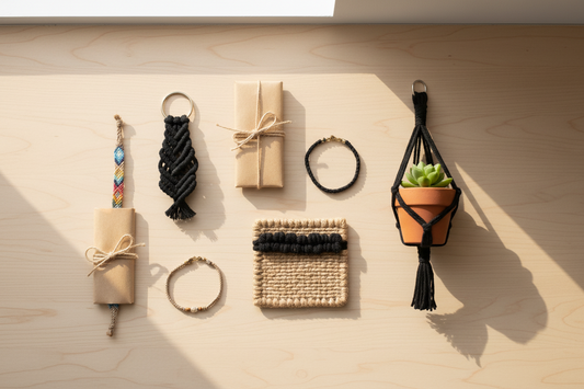 1Kg Fio de Algodão 3PLY Preto - Cotton Air - 3mm