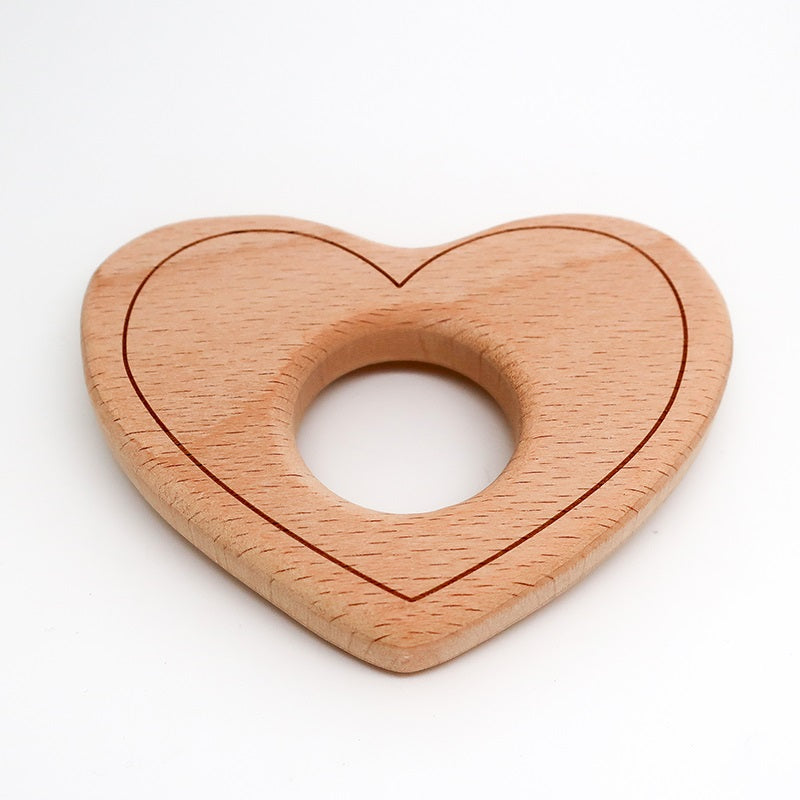 Wooden Baby Teether for Handcrafts
