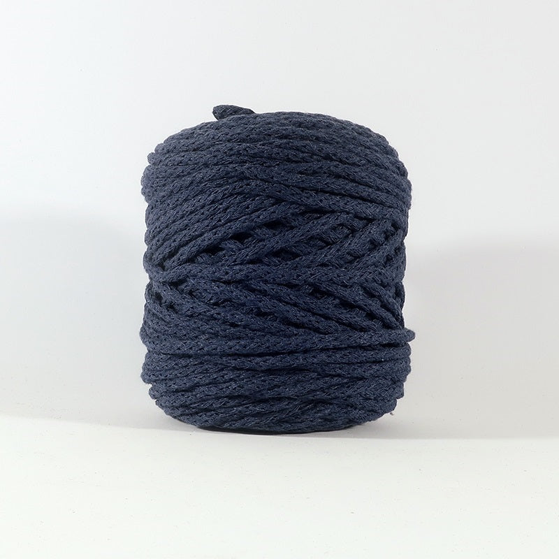 Cotton Cord 5mm Navy Blue – WelcomeYarn