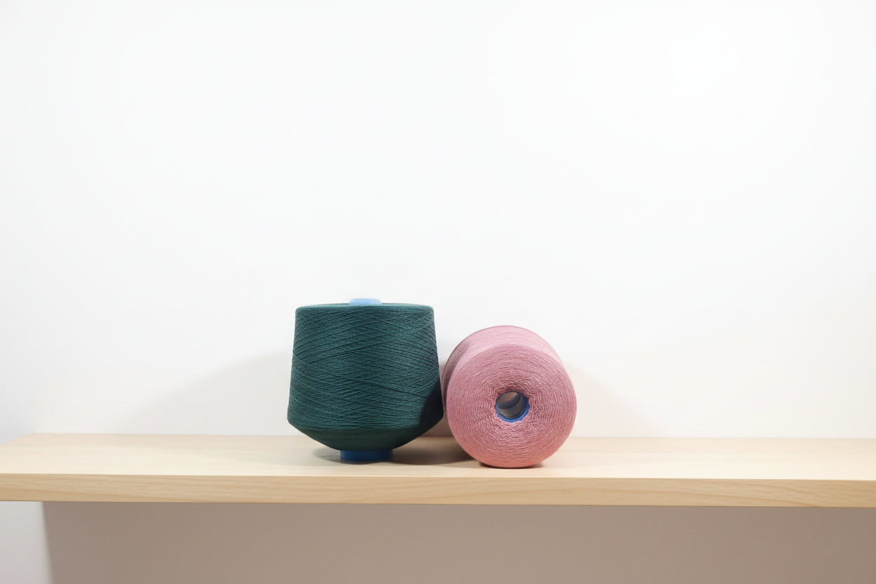 2Kg Bobines de Fio Reciclado 2 Cores