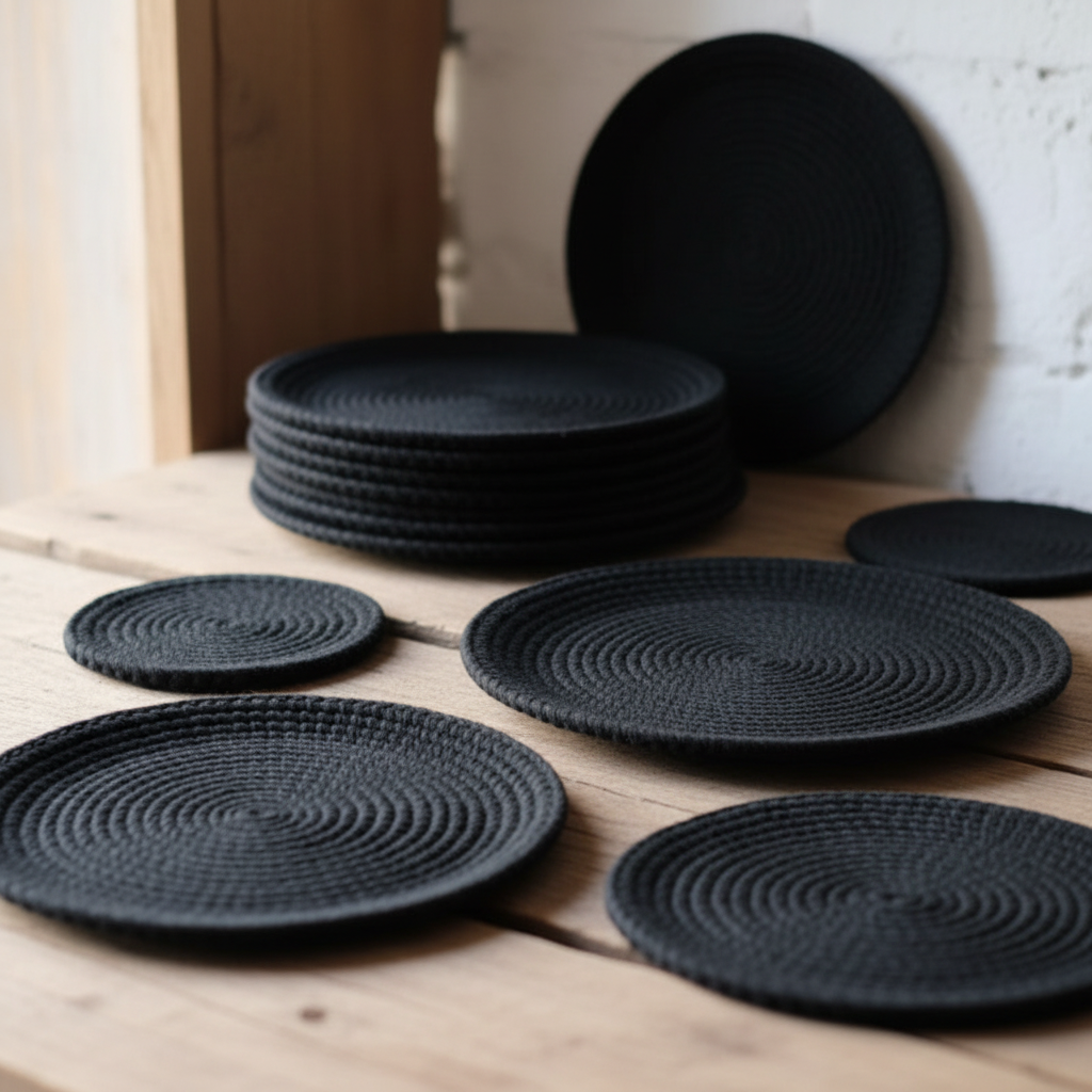 Fio Barbante M 300g Preto