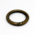 Golden Ring Clasp Metal Closure 40mm for Bags and Straps #24