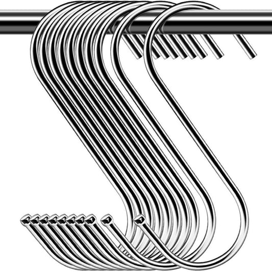 Metal S-Shaped Hook 5mm –  Hanging Clip #28