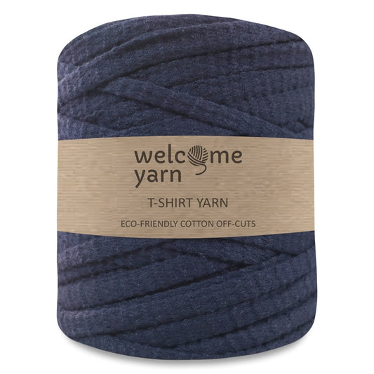 T-shirt Yarn Dark Blue