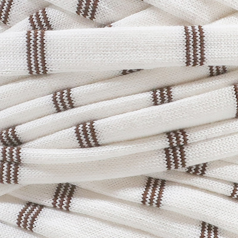 T-shirt Yarn White Stripes