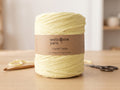 Fio de Malha Eco WelcomeYarn 120m – Amarelo Manteiga Pastel Suave