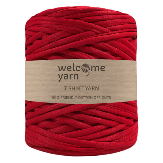 T-shirt Yarn Red - 2nd Quality