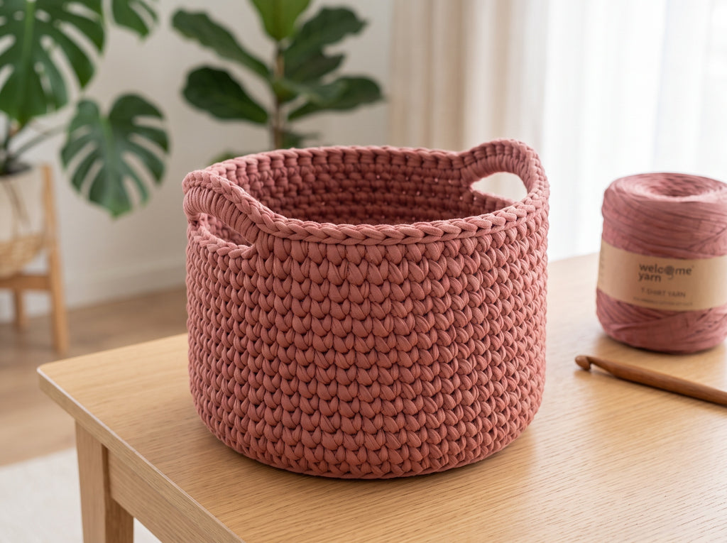 Fio de Malha Trapilho 120m – Rosa Terracota Acetinado