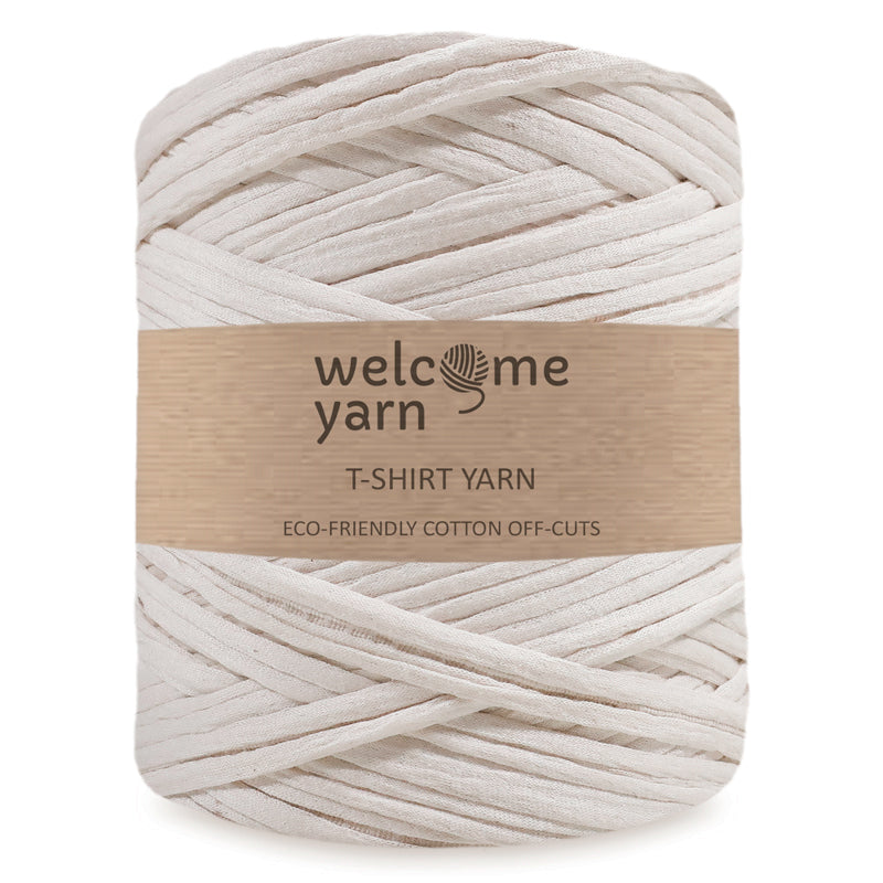 T-shirt Yarn Natural - 2nd Quality