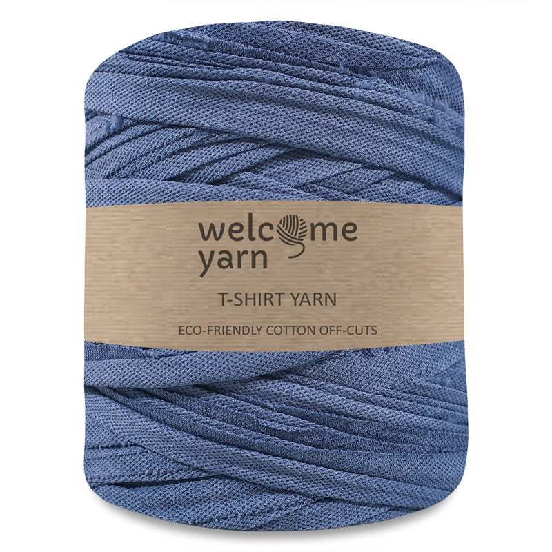 T-shirt Yarn Polo Blue