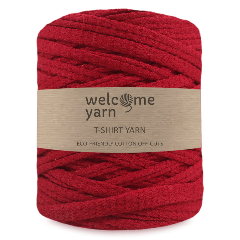 T-shirt Yarn Rugged Red