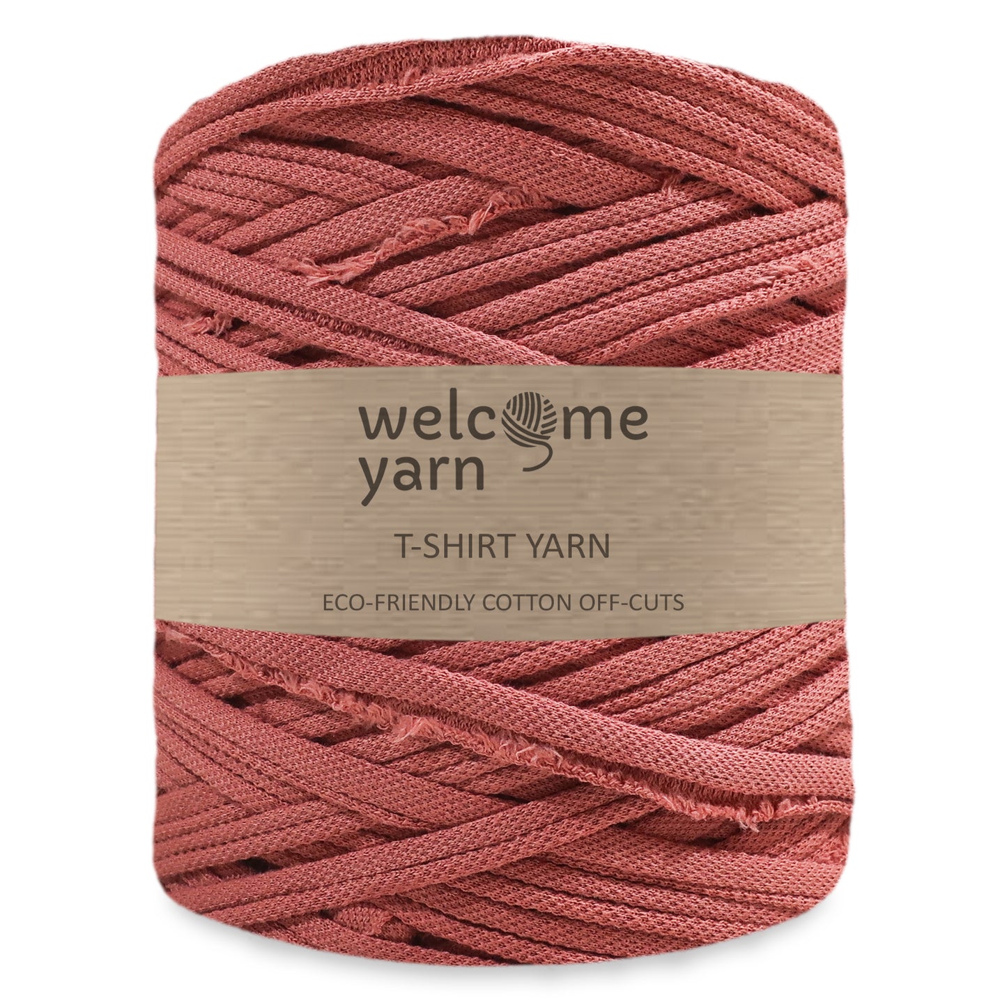 T-shirt Yarn Terracotta - 2nd Quality