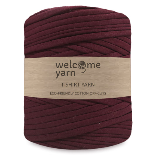 T-shirt Yarn Bordeaux