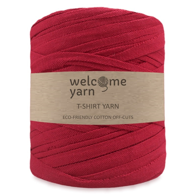 T-shirt Yarn Red - 2nd Quality