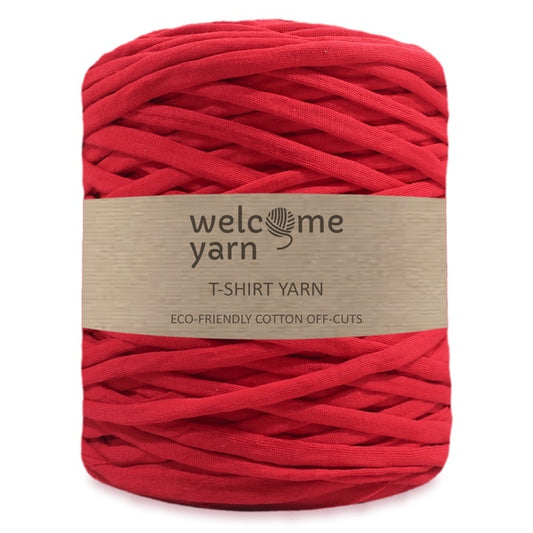 T-shirt Yarn Red - 2nd Quality