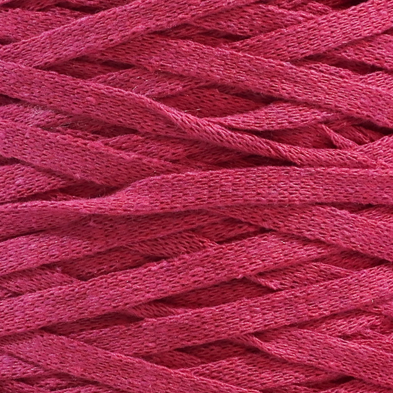 T-shirt Yarn Ribbon Fuchsia Pink