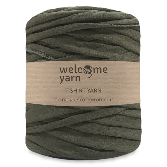 T-shirt Yarn Olive Green