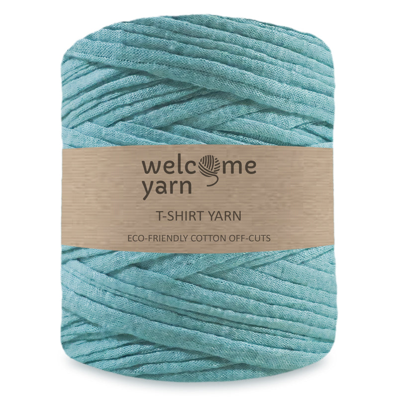 T-shirt Yarn Turquoise Green