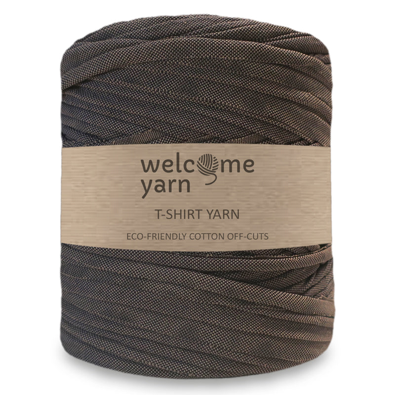 T-shirt Yarn Brown Jeans