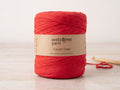 Trapilho Reciclado WelcomeYarn 120m – Vermelho Paixão | Fio de Malha Made in Portugal