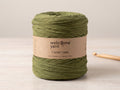 Trapilho Reciclado WelcomeYarn 120m – Verde Oliveira  Fio de Malha Made in Portugal