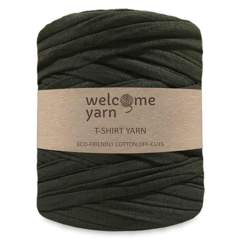 T-shirt Yarn Dark Green