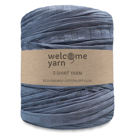 T-shirt Yarn Blue Stripes