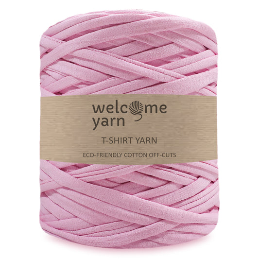 T-shirt Yarn Soft Pink - 2nd Quality