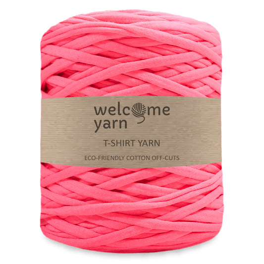 T-shirt Yarn Hot Pink - 2nd Quality