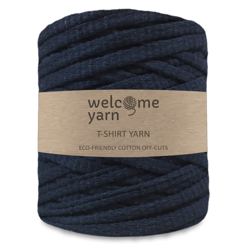 T-shirt Yarn Dark Blue