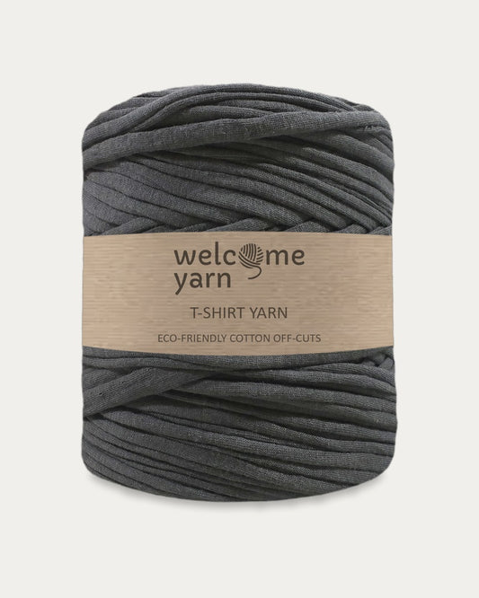 T-shirt Yarn Dark Grey