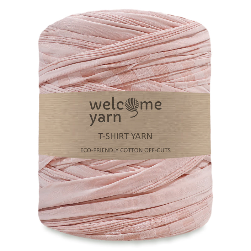 T-shirt Yarn Stretchy Pink Stripes