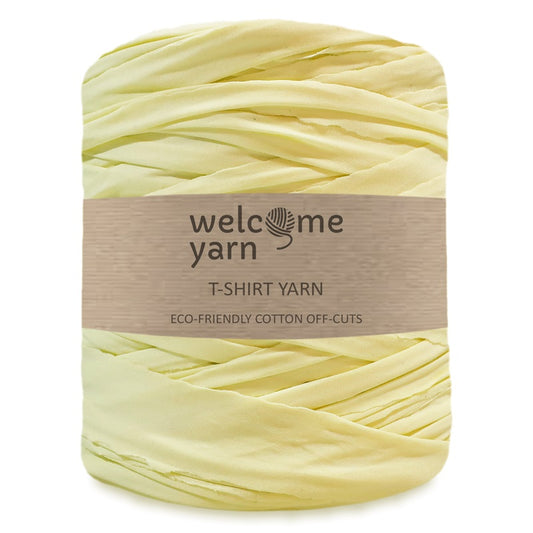 T-shirt Yarn Light Yellow