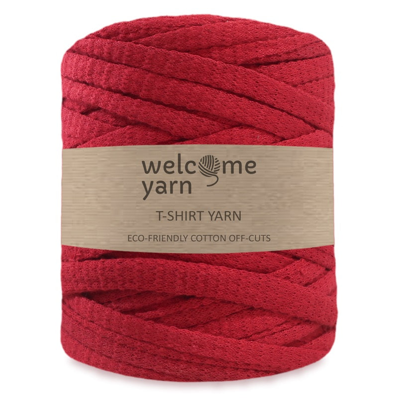 T-shirt Yarn Red - 2nd Quality