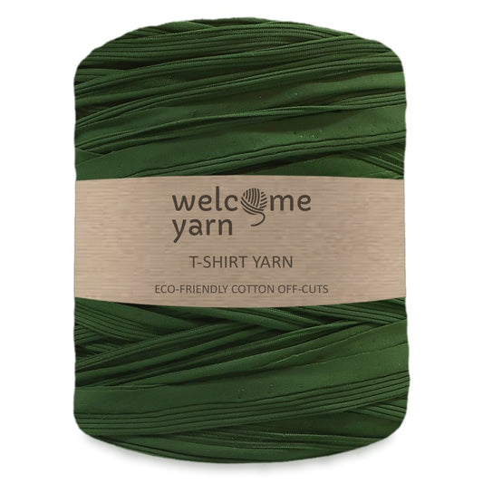 T-shirt Yarn Forest Green