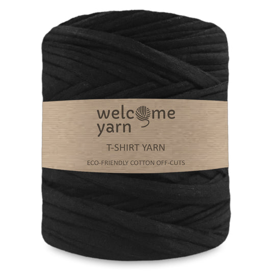 T-shirt Yarn Black