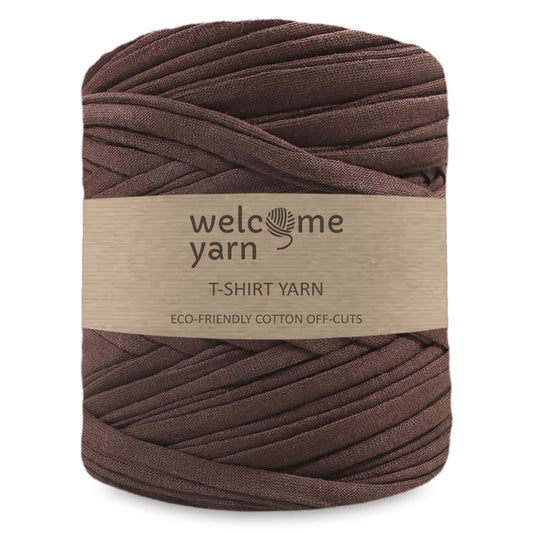 T-shirt Yarn Brown