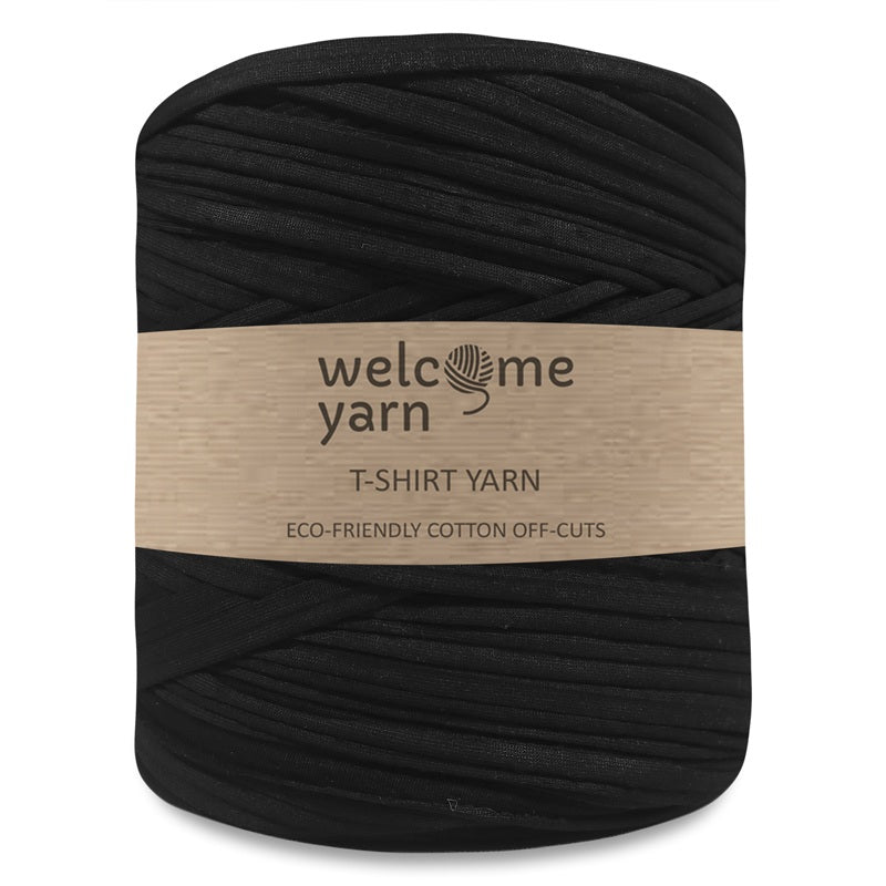 T-shirt Yarn Black