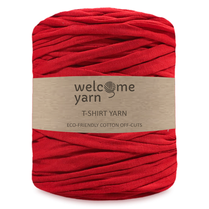 T-shirt Yarn Red - 2nd Quality