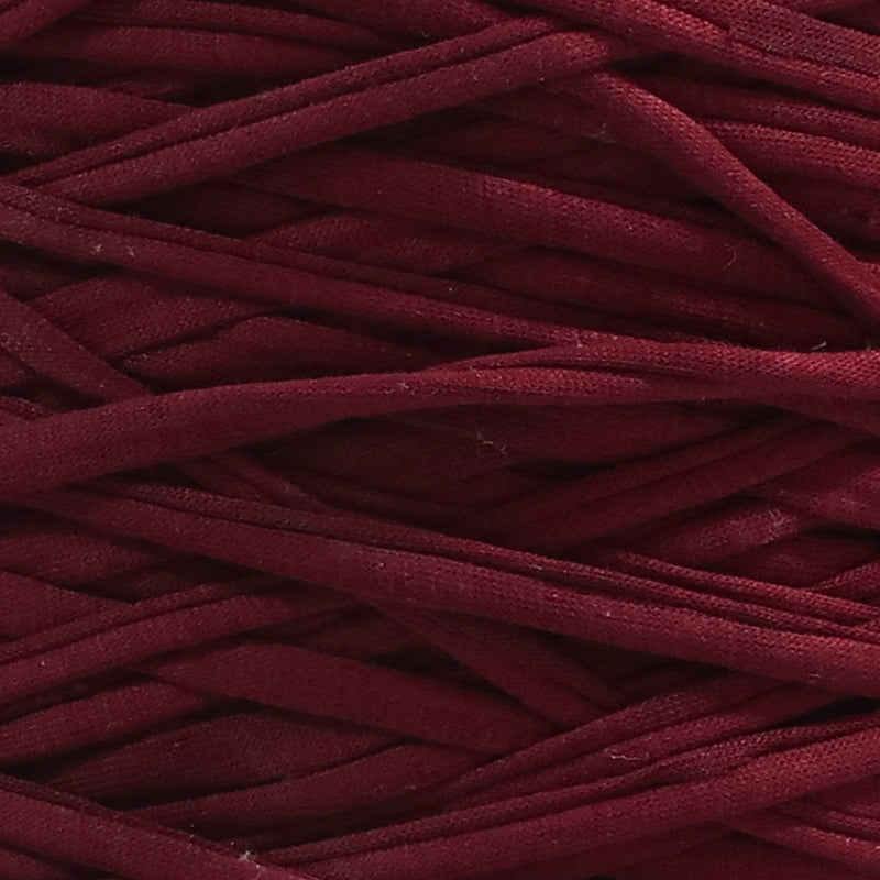 T-shirt Yarn Bordeaux - 2nd Quality