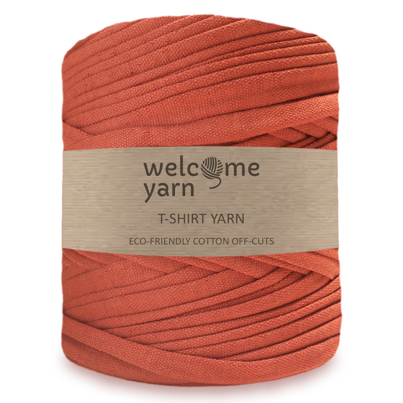 T-shirt Yarn Dark Orange