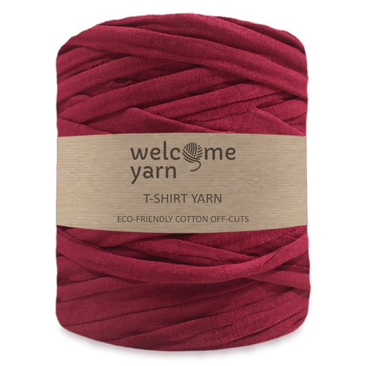 T-shirt Yarn Dark Red- 2nd Quality