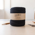 Fio de Malha / Trapilho Reciclado Preto Welcome Yarn (120m) – Made in Portugal