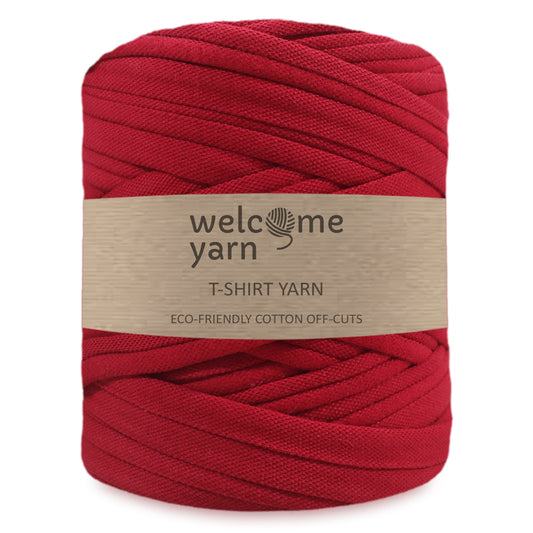 T-shirt Yarn Polo Red