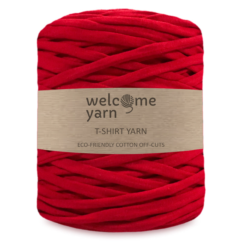 T-shirt Yarn Red - 2nd Quality