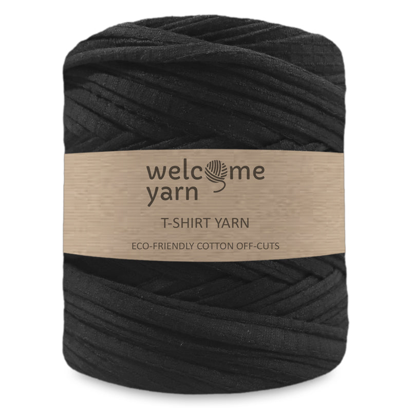 T-shirt Yarn Black